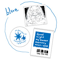ǯˡ | Good night my sweet memory tour 2025 Sticker set Blue