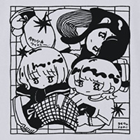 ǯˡ | Illust long sleeve T-shirt