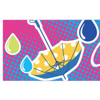 Rainy�� | Muffler Towel
